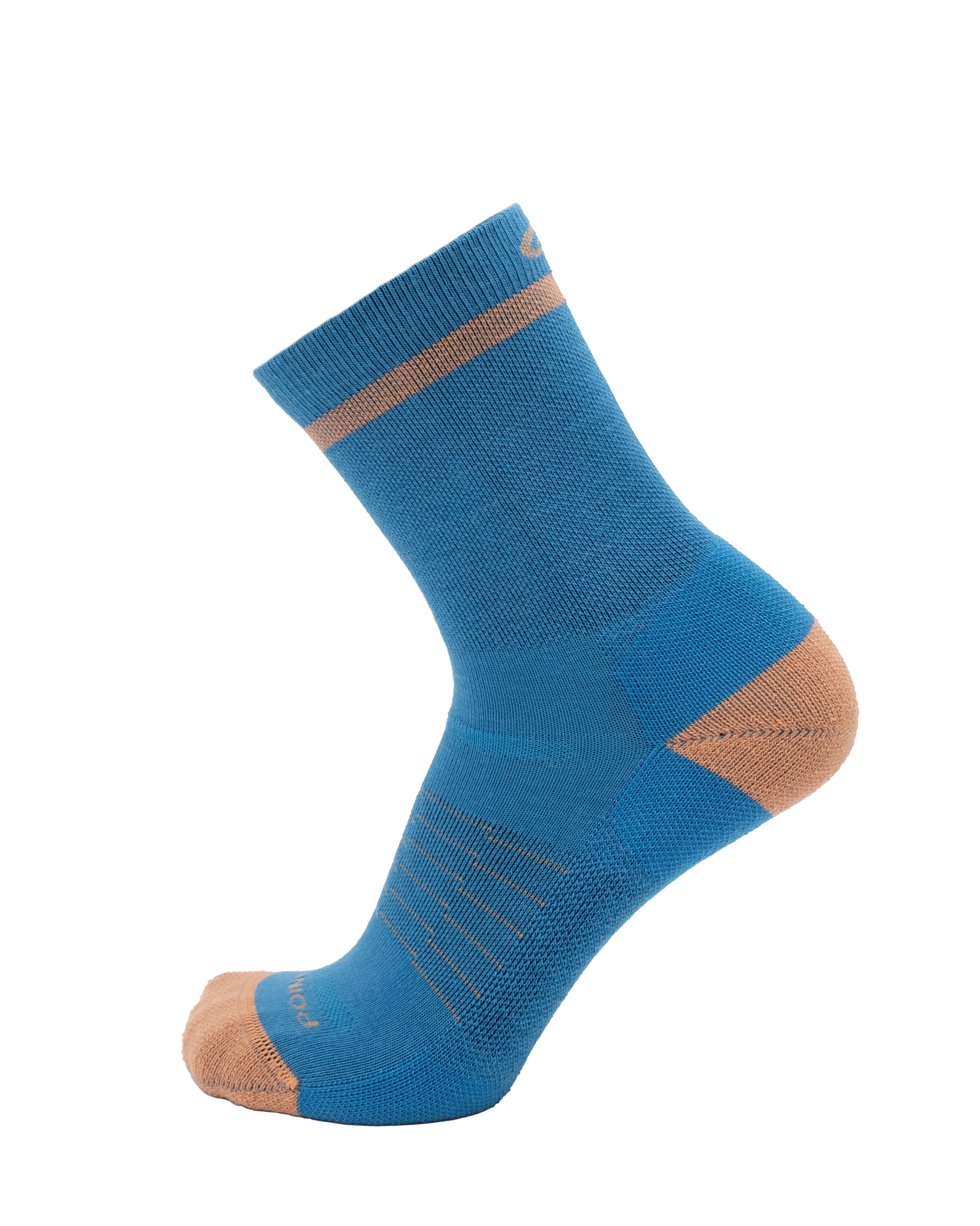 Color Block Extra Light 3/4 Crew 3-Pack  Imperial - Turquoise - Mustard