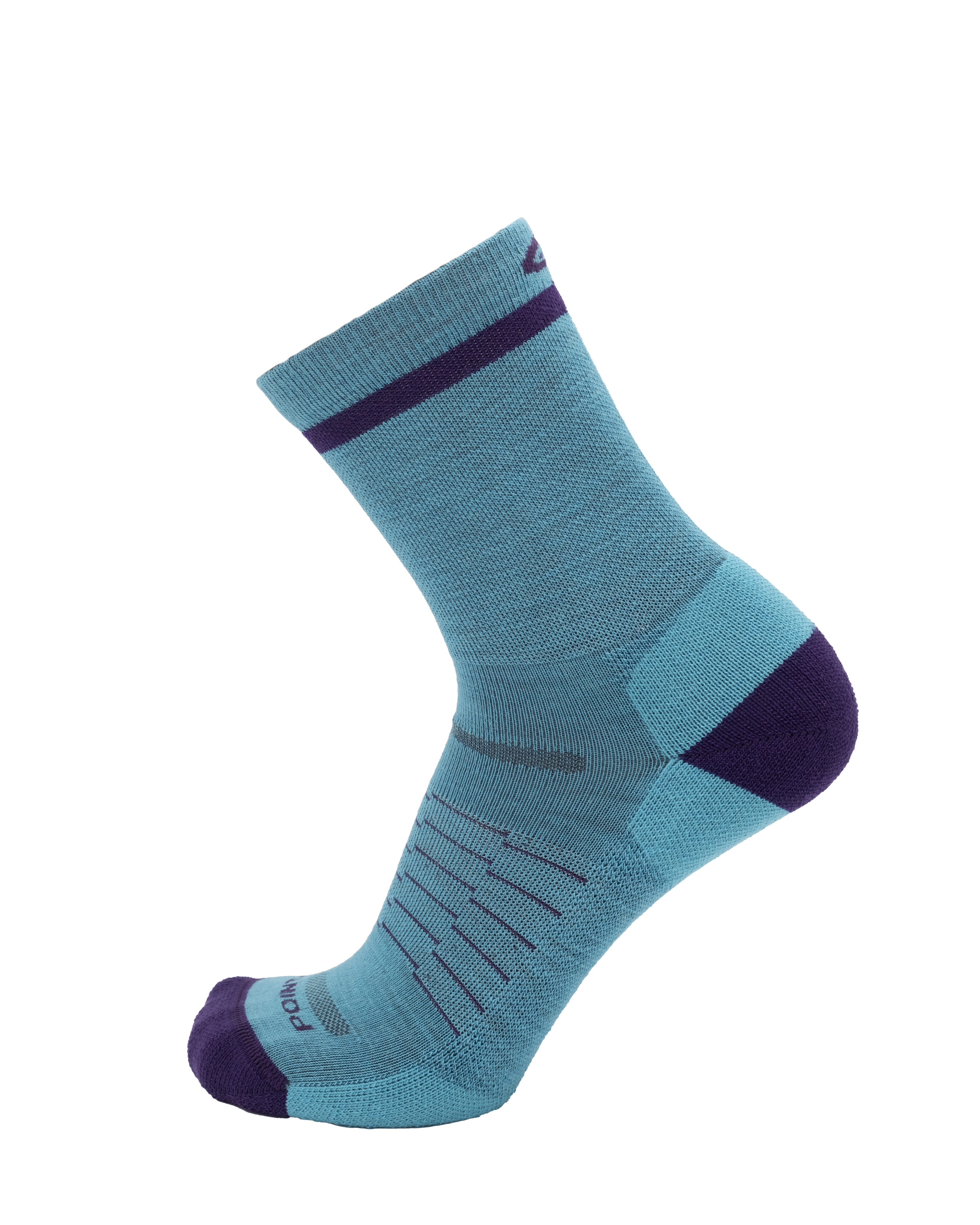 Color Block Extra Light 3/4 Crew 3-Pack  Robin's Egg - Lavender - Brick